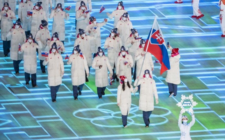Na štadióne v Pekingu sa počas otváracieho ceremoniálu predviedla aj slovenská v