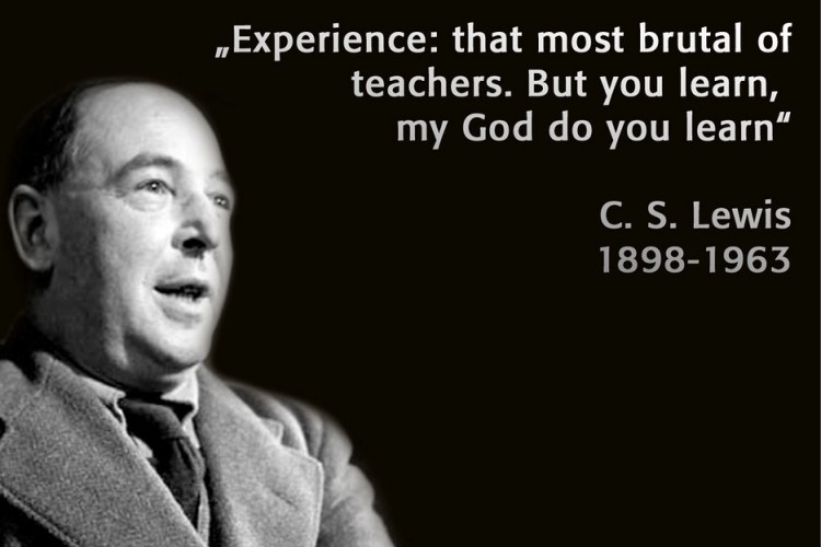 C. S. Lewis: Nie krčiť sa v kúte ako ovce a myslieť na bomby