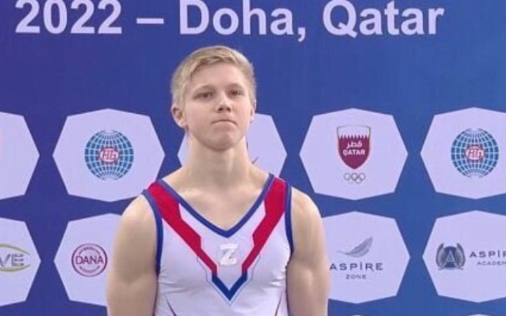 Symbol „Z“ by som si dal na hruď aj druhýkrát, povedal ruský gymnasta