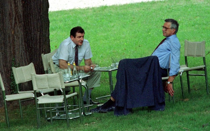 Ak by sme boli vtedy v EÚ, tak by sme po sebe strieľali určite, tvrdil Klaus