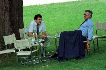 Ak by sme boli vtedy v EÚ, tak by sme po sebe strieľali určite, tvrdil Klaus