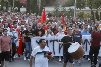 V Severnom Macedónsku pokračovali protesty proti kompromisu s Bulharskom
