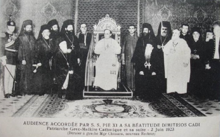 Založenie melchitského katolíckeho patriarchátu