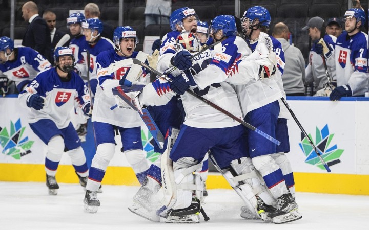 Slovenskí hokejisti do 20 rokov zvíťazili vo svojom treťom zápase na MS v kanads
