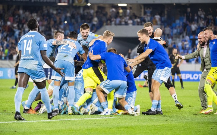 Slovan postúpil do skupinovej fázy, s Mostarom zvládol rozstrel