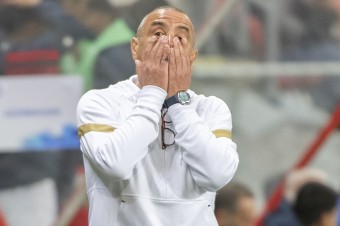 Slovenskí futbalisti neuspeli v premiérovom vystúpení pod vedením talianskeho tr