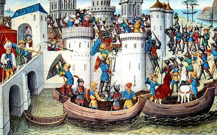 Osudný rok 1204: latinská Konštantínopolská ríša
