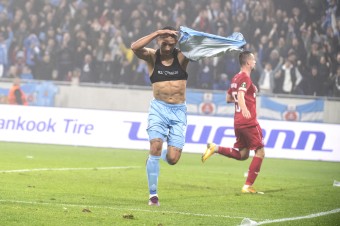 Futbal-EKL: Slovan zdolal Jerevan 2:1 a je na čele tabuľky