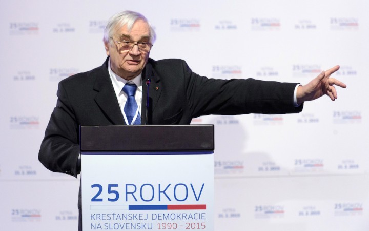 Vo veku 89 rokov zomrel politik a spoluzakladateľ KDH Ivan Čarnogurský