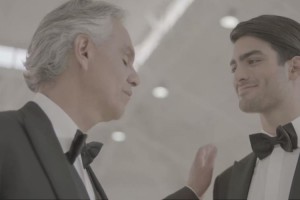 Otec a syn Bocelli