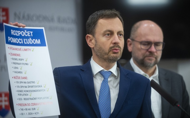 Heger a Sulík sa dohodli na rozpočte, Matovič by mal ako minister skončiť