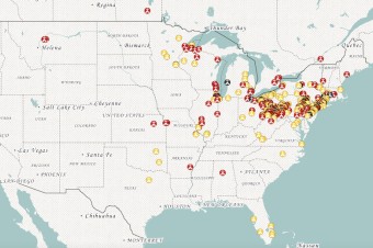 Interaktívna mapa približuje slovenské a rusínske kostoly v Severnej Amerike