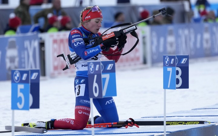 Slovenská biatlonistka Paulína Bátovská Fialková obsadila v šprinte Svetového po