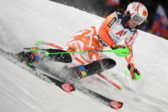 Petra Vlhová je na čele po prvom kole slalomu v rakúskom Flachau