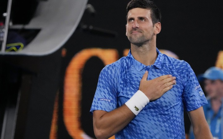 Novak Djokovič sa vrátil víťazne na pôdu grandslamového turnaja Australian Open.