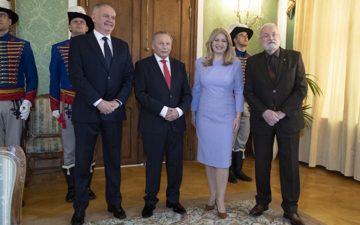 Prezidentka Zuzana Čaputová privítala na tradičnom novoročnom obede svojich pred