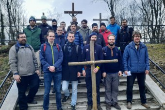 Vladyka Milan Lach na skautskom powertreningu