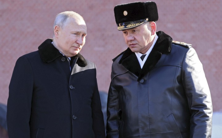 Ruský minister obrany Šojgu navštívil Mariupol