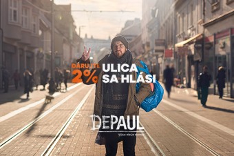 VAŠE 2 % POMÁHAJÚ ĽUĎOM BEZ DOMOVA