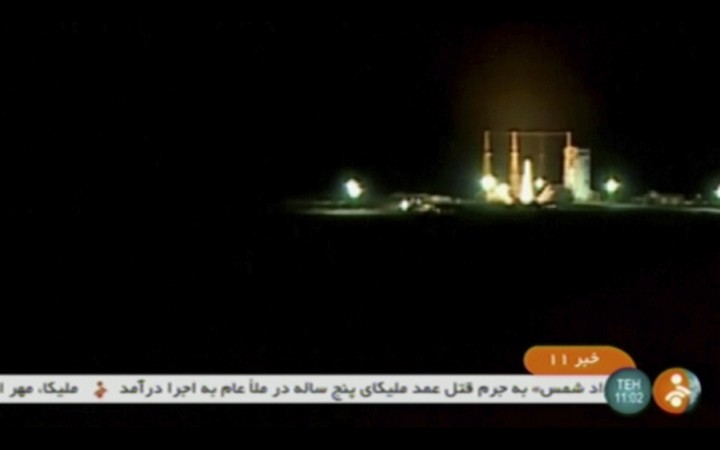 Irán vypustil družicu, na obežnú dráhu nedoletela 