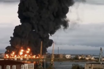 V Sevastopole útočili drony, zničili desať nádrží s palivom pre ruskú flotilu