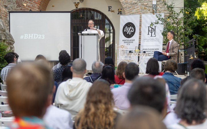 Festival otvoril rektor rímskeho Angelica, venoval sa odkazu Tomáša Akvinského