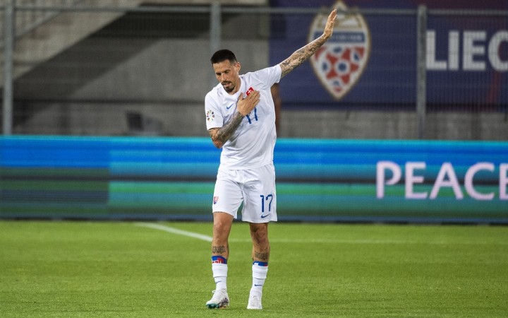 Máme to rozbehnuté fantasticky, tvrdil po zápase s Lichtenštajnskom Marek Hamšík