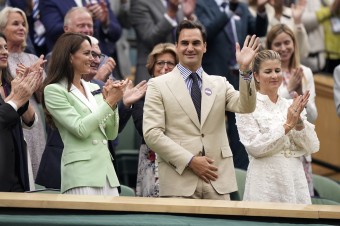 Na Wimbledone ocenili Rogera Federera, aplaudovala mu i princezná Kate