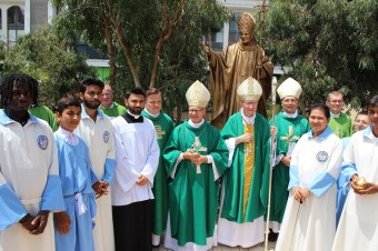 Kardinál Pietro Parolin navštívil saleziánov v Azerbajdžane