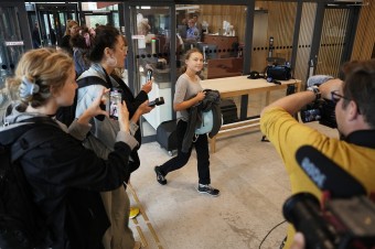 Thunbergová sa postavila pred súd, dostala pokutu za neuposlúchnutie polície