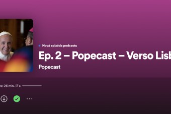 Pápež František v novom vydaní podcastu Popecast reaguje na svedectvo mladého tr