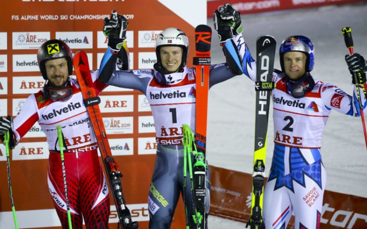 Rakúšania totálne ovládli slalom, titul Hirscherovi, Falat 34.