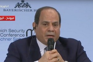 Egyptský prezident v Mníchove pripomenul turecké masakre Arménov