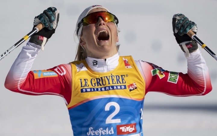 Johaugová získala zlato na MS v skiatlone