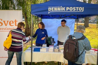 Denník Postoj má na národnej púti v Šaštíne stánok. Zastavte sa po knižku