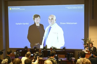 Nobelovu cenu za fyziológiu a medicínu udelili za výskum mRNA vakcín