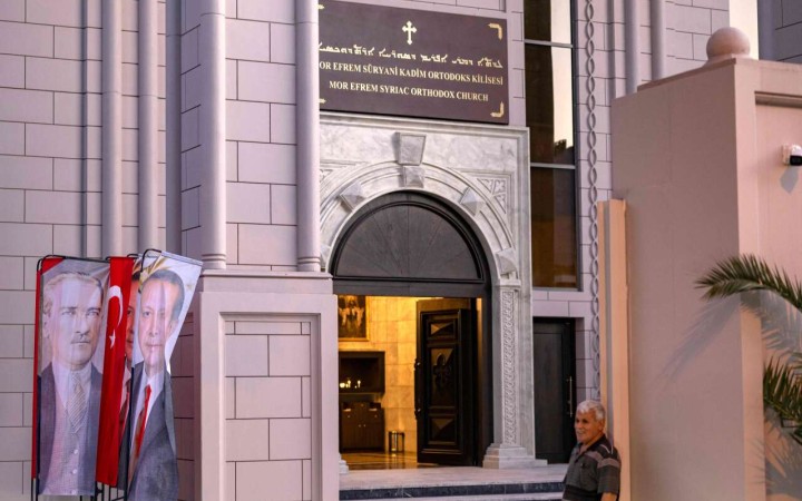 Erdogan otvoril nový kresťanský kostol, prvý v modernej tureckej histórii