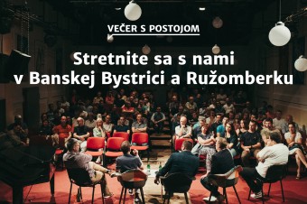 Stretnite sa s nami v Banskej Bystrici a Ružomberku