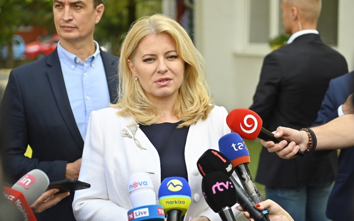 Prezidentka Zuzana Čaputová potvrdila, že sa popoludní stretla v Prezidentskom p