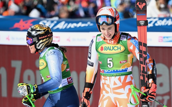 Petra Vlhová skončila na výbornom 3. mieste v prvom obrovskom slalome sezóny