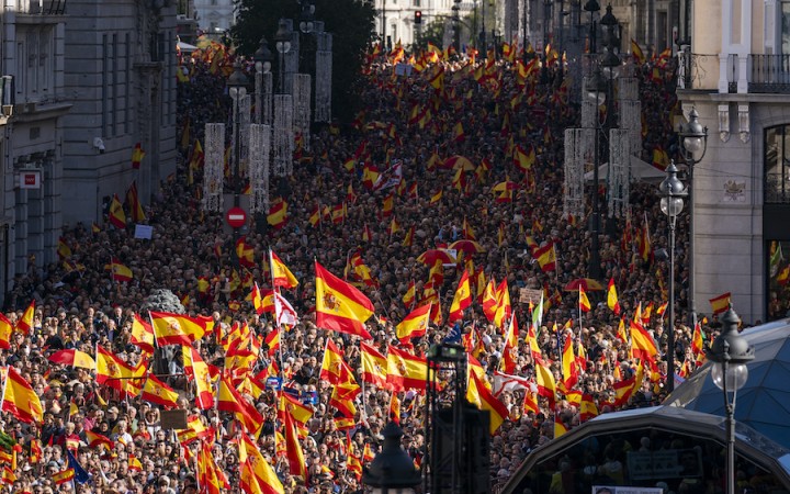 V Španielsku sa konali demonštrácie proti amnestii pre katalánskych separatistov