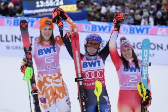 Petra Vlhová skončila druhá v slalome v Killingtone, vyhrala Shiffrinová
