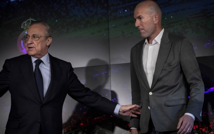 Zidane sa vrátil do Realu Madrid