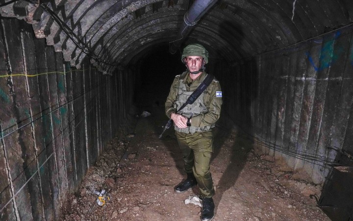 Izrael objavil pod Gazou veľký tunel pri bývalom priechode Erez