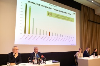 Vlani na Slovensku stúpol počet vyrobených vozidiel na 1,08 milióna