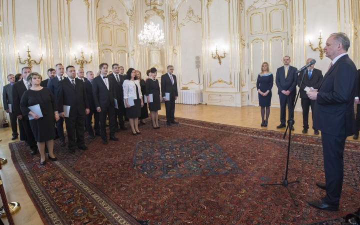 Kiska vymenoval do funkcie 25 nových profesorov