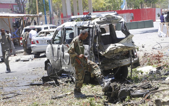 Pri mohutnom výbuchu pri reštaurácii v Mogadiše zahynulo 11 ľudí 