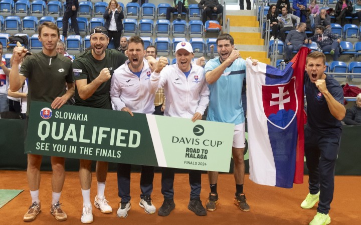 Slovenskí tenisti postúpili prvýkrát do skupinovej fázy finálového turnaja Davis
