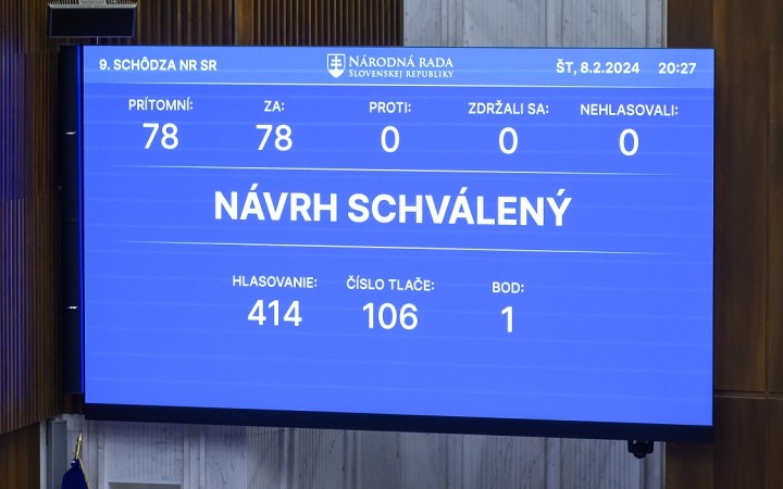 Koalícia schválila novelu Trestného zákona.