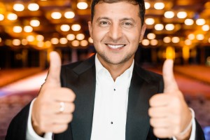 Zelenskyj s veľkým náskokom